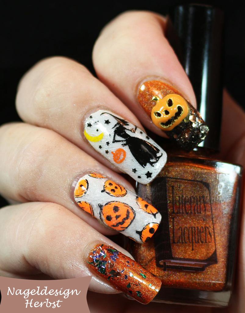Nail design autunno e Halloween Nail design autunno e Halloween