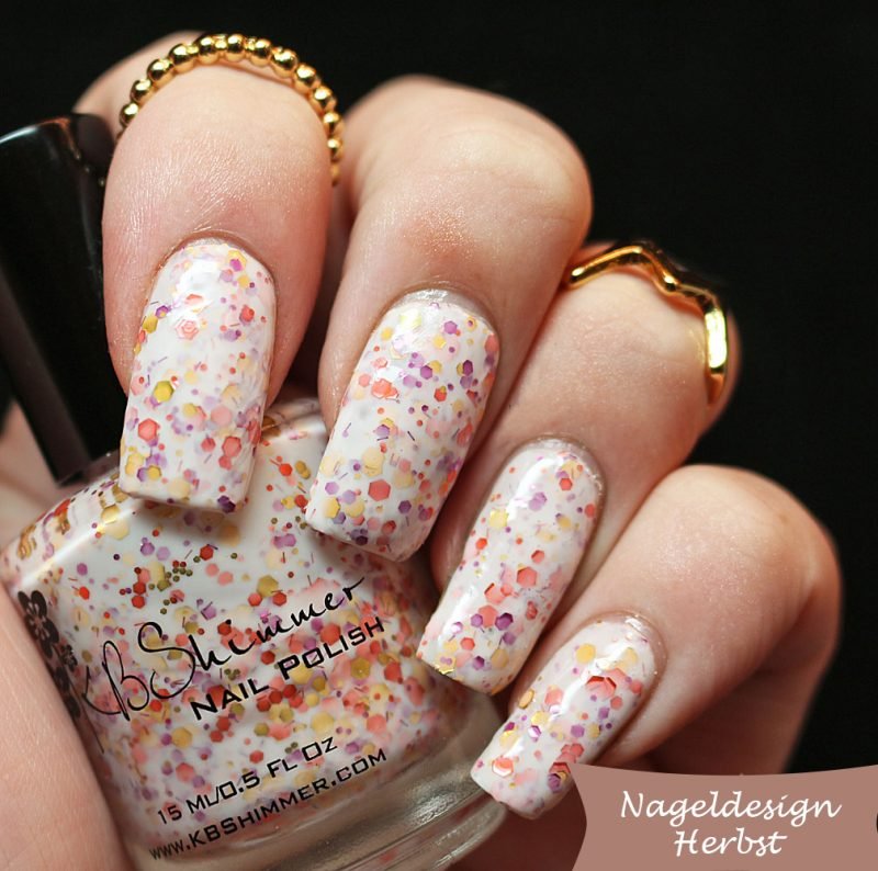 Glitter fantasia autunnale per unghie Glitter fantasia autunnale per unghie