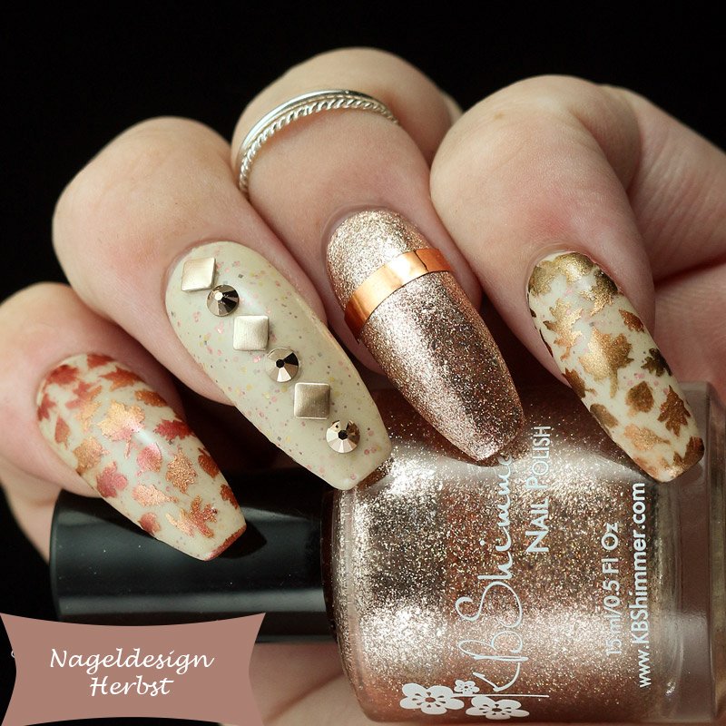 №4 glitter per unghie per l'autunno №4 glitter per unghie per l'autunno