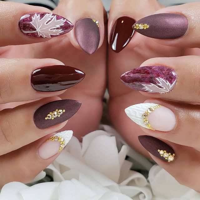 Top 10 manicure fantasia: 1 design delle unghie per l'autunno Top 10 manicure fantasia: 1 design delle unghie per l'autunno