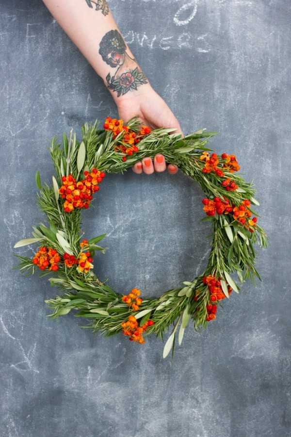 Couronne de Noël et idées intéressantes pour les décorations de Noël décoration de Noël