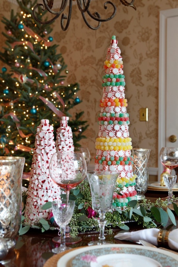 Bricoler des décorations de table et des décorations de Noël vous-même Décorations de table calendrier de l'avent idées de bricolage