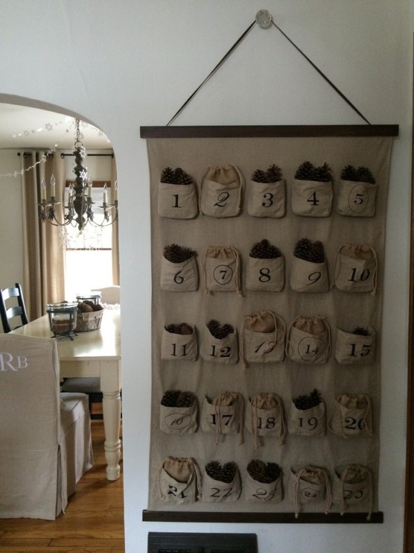 Calendrier de l'Avent et idées intéressantes pour les décorations de Noël Idées de Noël DIY