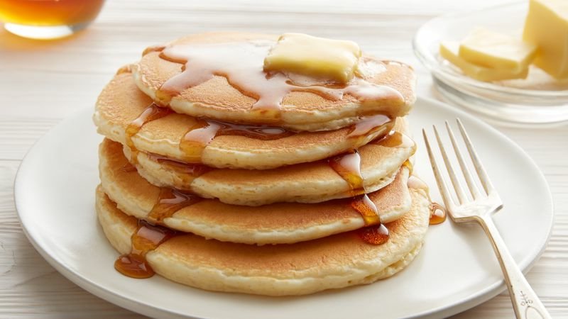 Lágy amerikai palacsinta