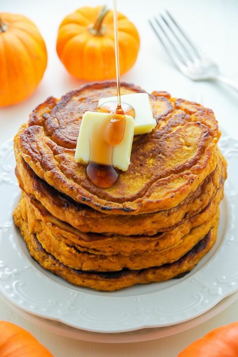 Sütőtök palacsinta vajjal