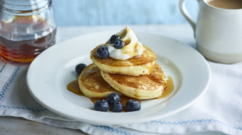 Amerikai palacsinta recept áfonyával