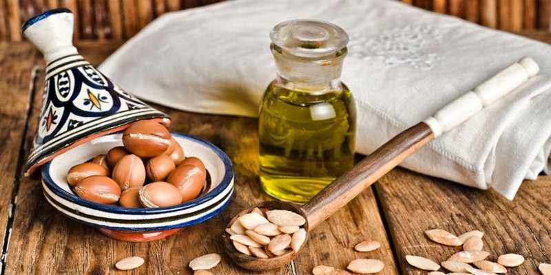 L'huile d'argan est utile pour les problèmes de peau