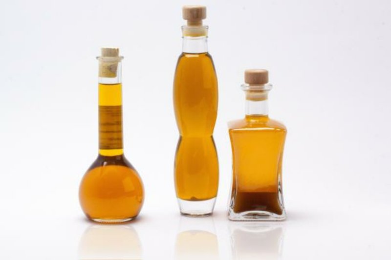 Bouteilles de stockage d'huile d'argan