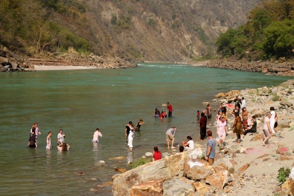Ašram Indija Rishikesh Ganga Phool Chatti Ashram India Rishikesh Ganga