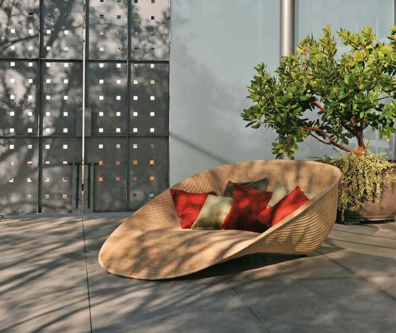 Mobili lounge poltrone da esterno mobili in rattan giardino mobili da salotto all'aperto bellissimo lettino da giardino in rattan
