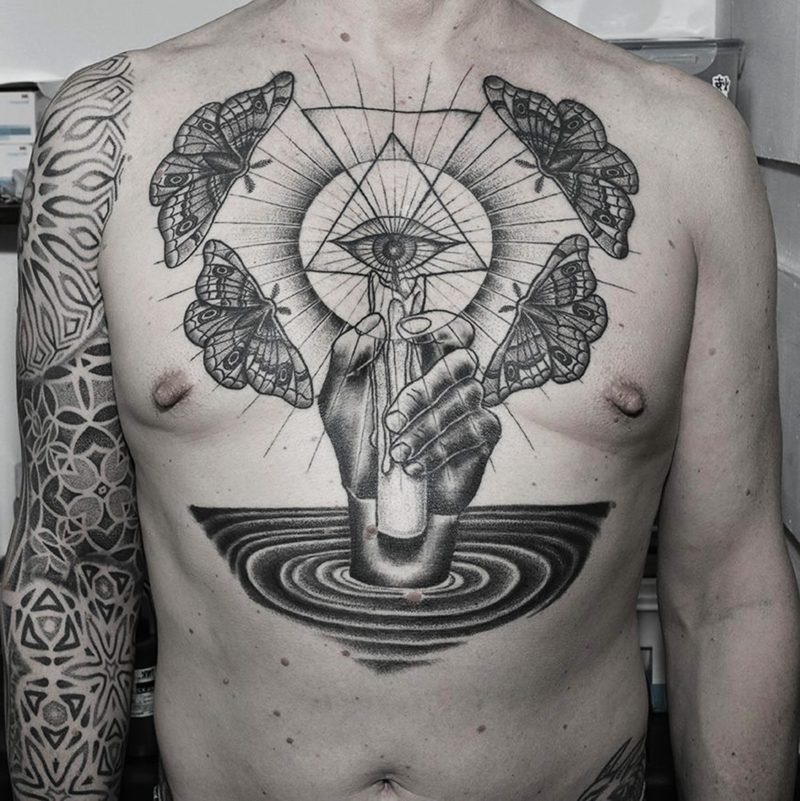 szem gondviselés tetoválás tervezés