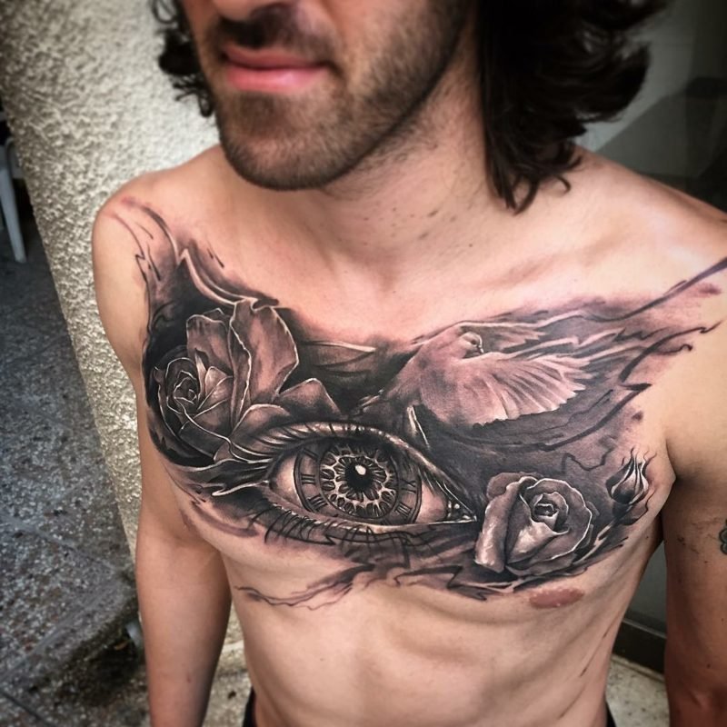 mell tetoválás szem szimbólum