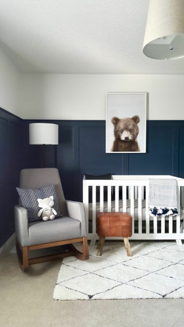 Tappeto per cameretta Idee per dipingere la cameretta dei bambini blu e bianco tappeto della stanza del bambino bellissime idee per la decorazione tappeto geometrico della stanza del bambino