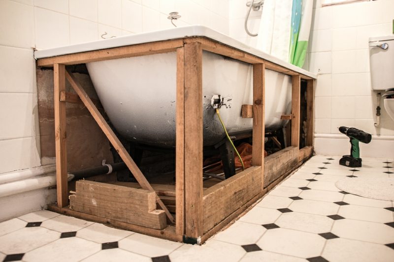 Drvena ploča za oblaganje kade oblaganje kade