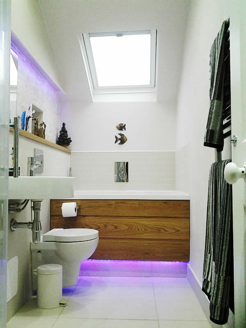 Drvena rasvjeta za oblaganje kade podvjetljanje kade za oblaganje kade