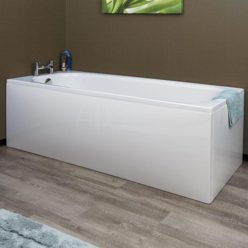 Bijele ploče obložene kadom akrilne ploče za kupanje u kadi