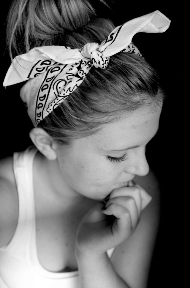 Tendenze acconciatura cravatta bandana 2019