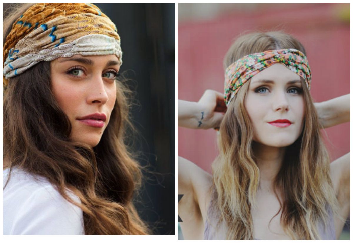 Cravatta bandana boho chic splendido look