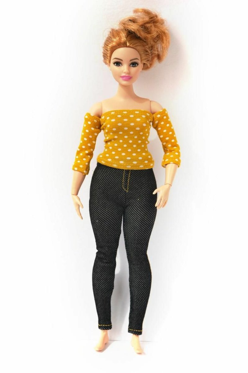 Kledung za bucmastu Barbie Barbie savjeti za izradu odjeće