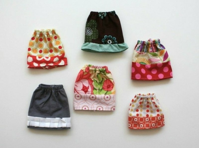 Barbie odjeću sami napravite modne suknje