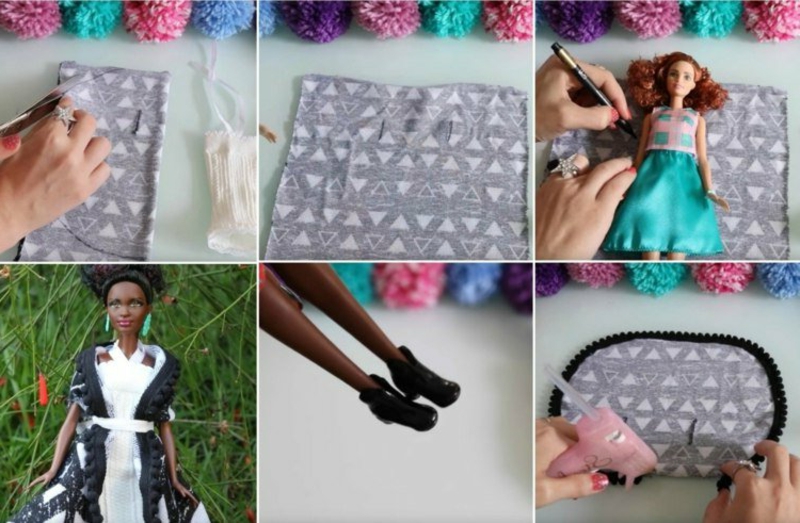 Barbie odjeća stvara sjajne ideje od tkanine jednostavne zanatske ideje odjeća za lutke