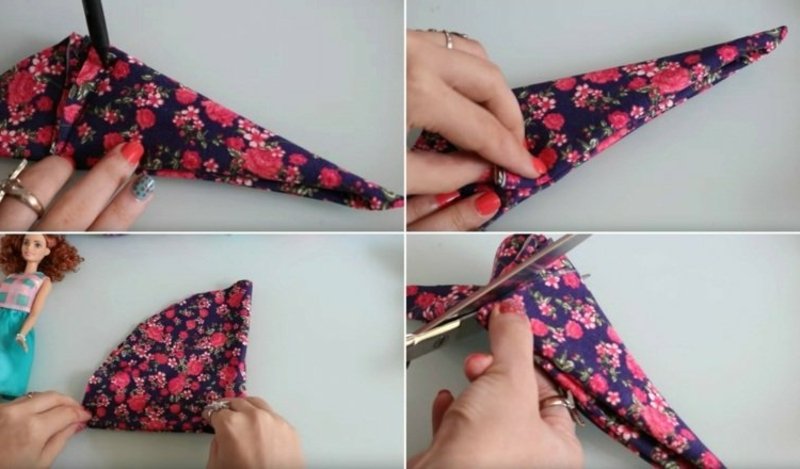 Učinite sami odjeću za Barbie upute za šivanje