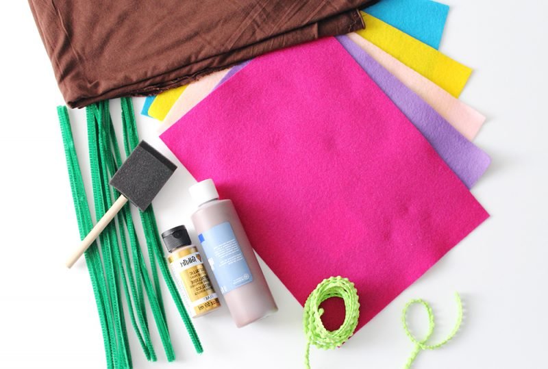 Giocattoli in feltro - Istruzioni fai da te per la scatola da giardino Giocattoli in feltro - Istruzioni fai da te per la scatola da giardino