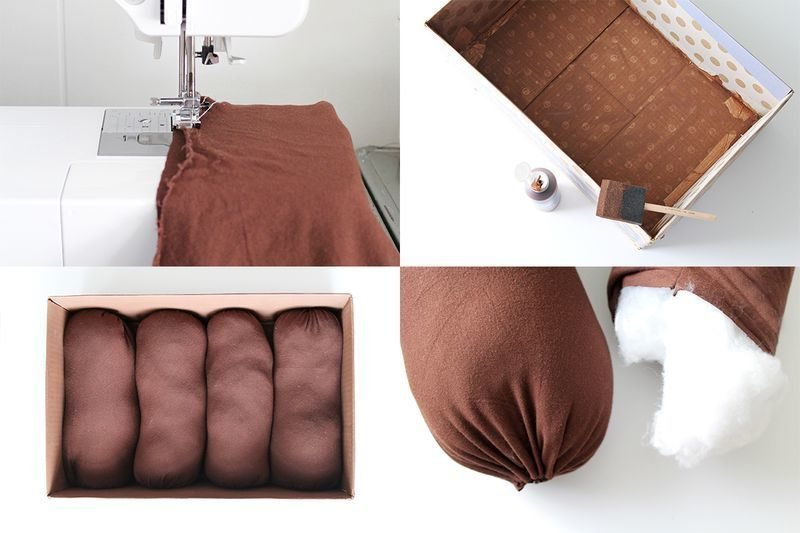 Giocattoli in feltro - Istruzioni fai da te per la scatola da giardino Giocattoli in feltro - Istruzioni fai da te per la scatola da giardino