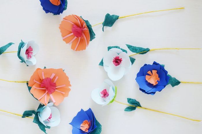 Crea fiori originali! armeggiare fiori fiori di carta armeggiare idee istruzioni armeggiare fiore armeggiare