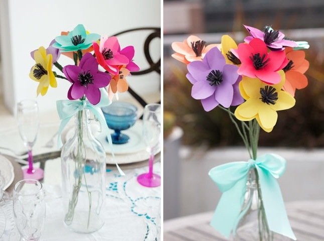 Fare fiori è un compito facile! armeggiare fiori fiori di carta armeggiare idee istruzioni armeggiare fiore armeggiare