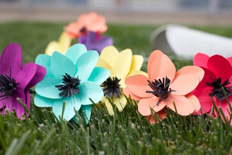 Fare fiori: idee creative per hobbisti! armeggiare fiori fiori di carta armeggiare idee istruzioni armeggiare fiore armeggiare