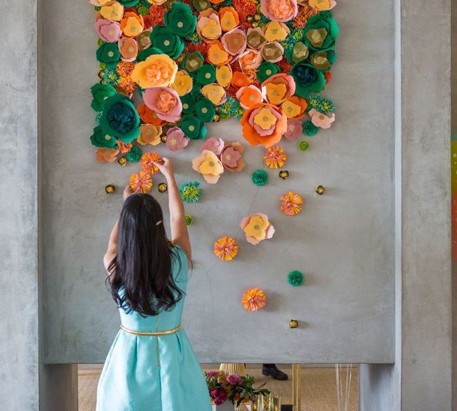 Decorazione fai da te con fiori armeggiare fiori fiori di carta armeggiare idee istruzioni armeggiare fiore armeggiare