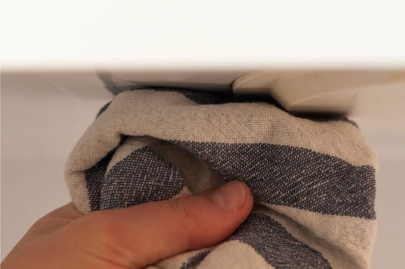 Почистване с микровълнова печка