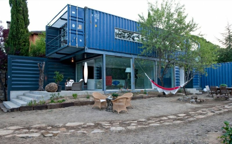 maison conteneur à El Tiemblo street view