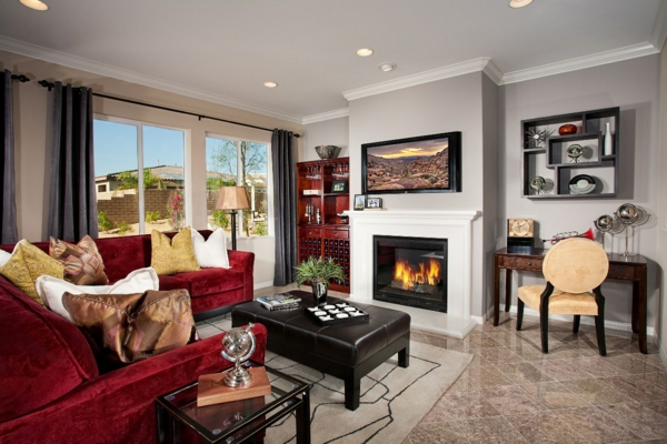 nappali design kandalló piros nappali bútor nappali design piros nappali bútor kandalló