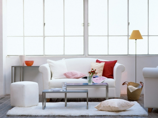 nappali design fehér széklet kanapé nappali design fehér kanapé széklet