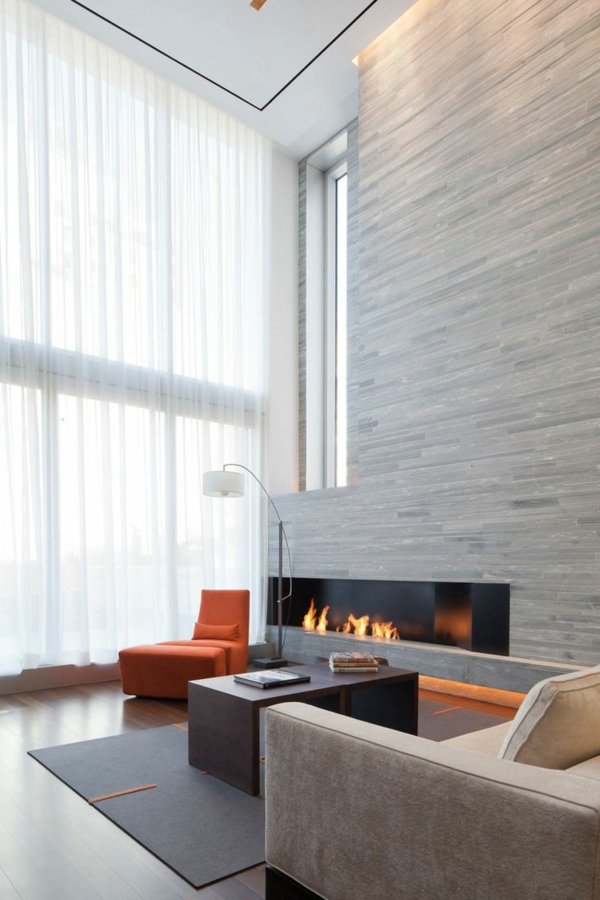 nappali tervezési lehetőségek narancssárga karosszék tervezési lehetőségek nappali narancssárga fotel