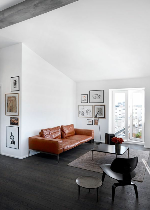 nappali tervezési lehetőségek bőr kanapé fekete bútorok tervezési lehetőségek nappali bőr kanapé fekete bútorok