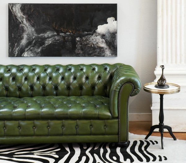 divano chesterfield in verde guarda i consigli sul divano chesterfield del soggiorno