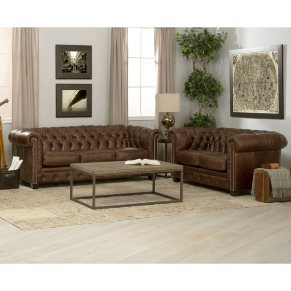 idea divano chesterfield marrone divano chesterfield in camera