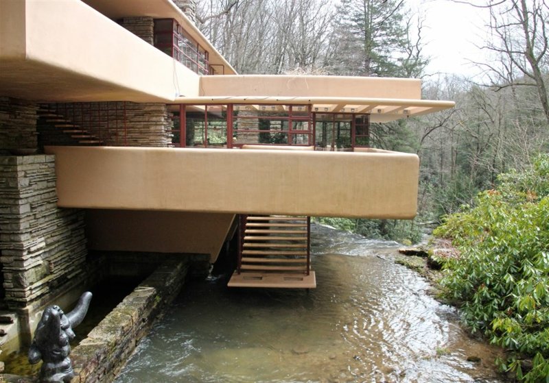façade impressionnante Façade impressionnante de Fallingwater House