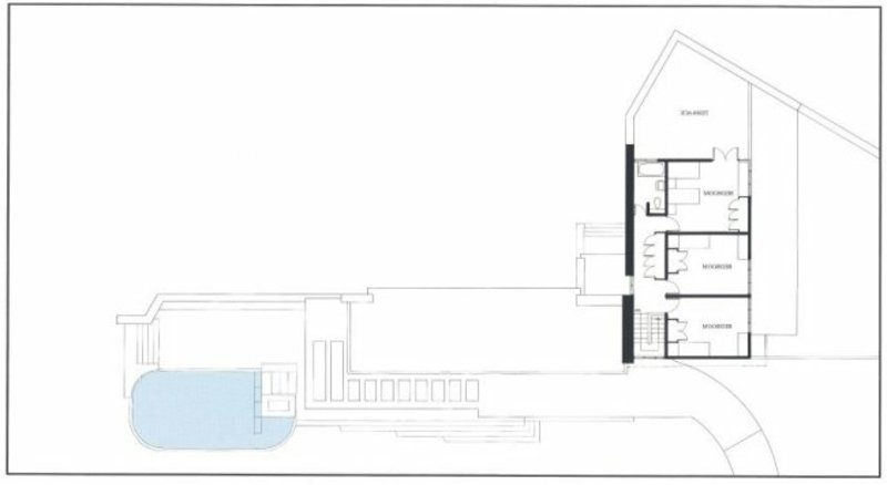 Les plans de la maison Fallingwater de Frank Lloyd Wright Plans Fallingwater House deuxième étage