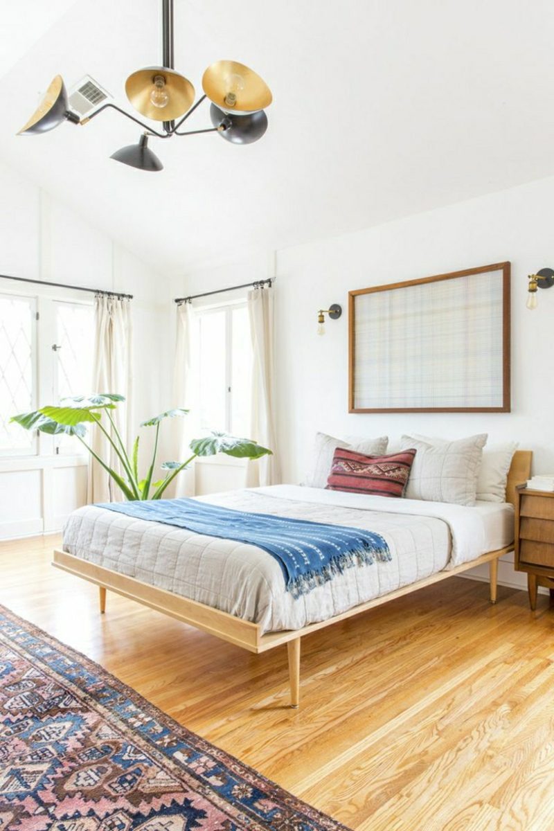 Camera da letto moderna e puristica confortevole pianta da letto Idee per la camera arredo camera da letto moderna