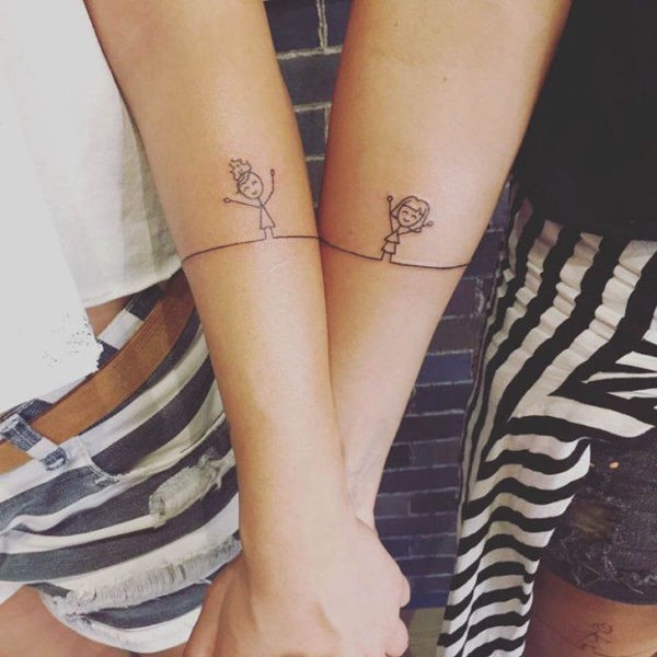 tatouages ​​​​de rappel pour l'idée des soeurs