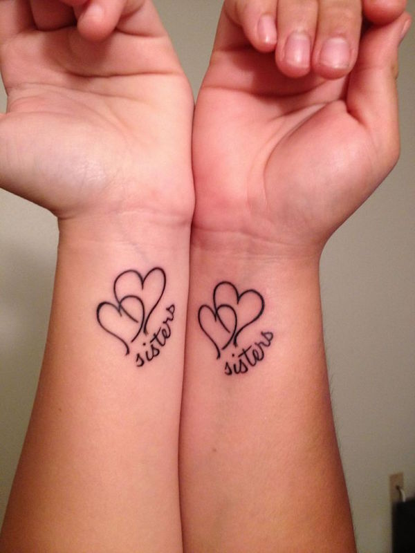 aime les tatouages ​​​​de motivation pour les soeurs