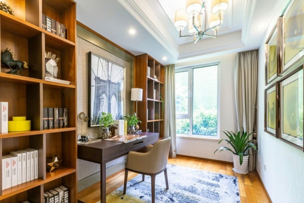 plafond design plafond suspendu espace de vie moderne