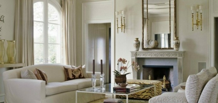 ogledalo feng shui iznad kamina