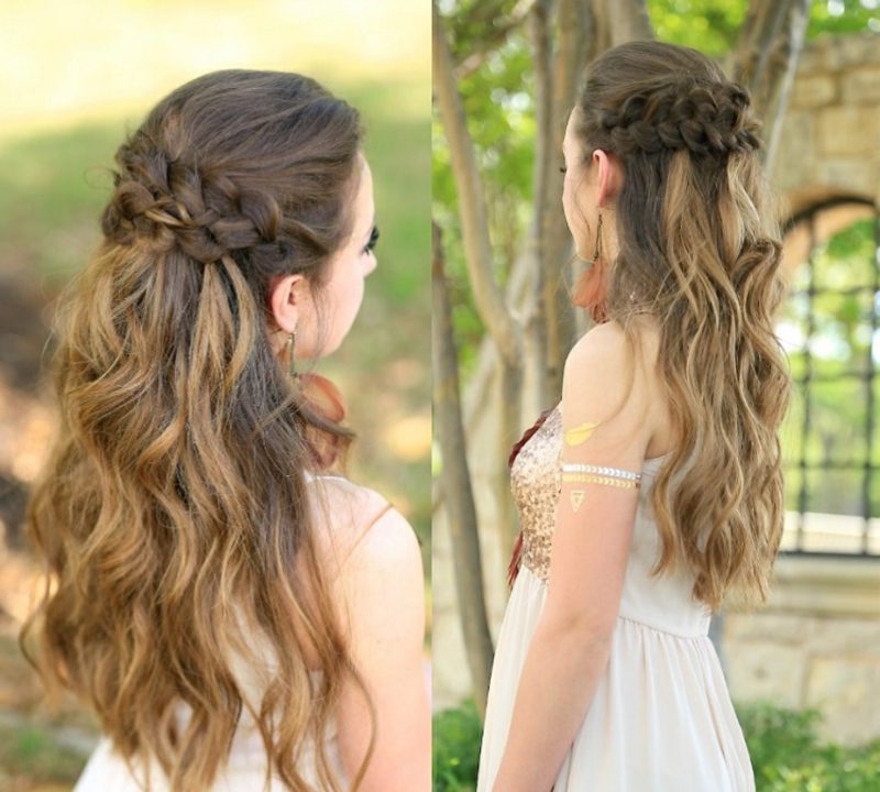 Instructions de coiffures tressées idées modernes