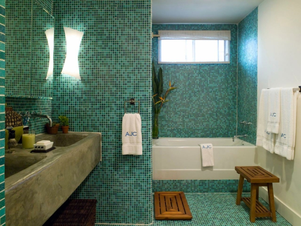 piastrelle blu per una sensazione di mare esempi di piastrelle per il bagno colore delle piastrelle idee per le piastrelle del bagno