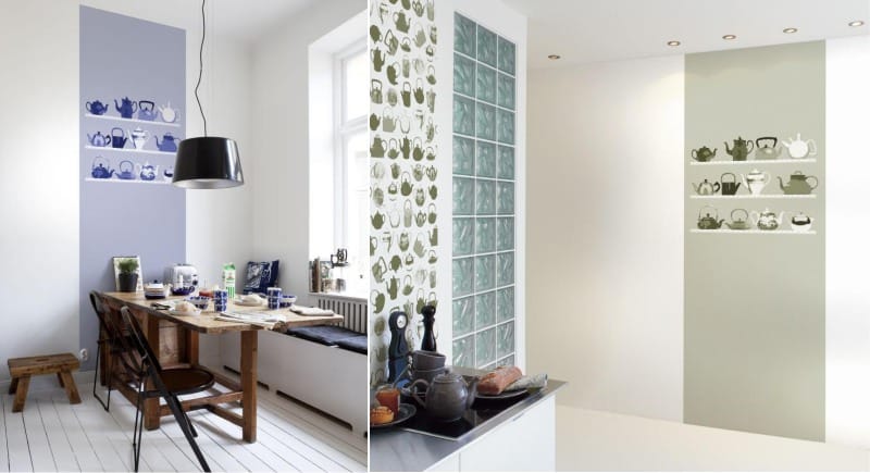 Фототапет в интериора на кухнята